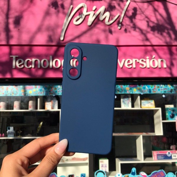 Producto - Samsung A26 Silicone Case Azul Marino