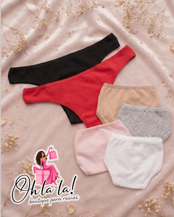 Producto - LINDA  LESS ENTERAS DE ALGODÓN - 1