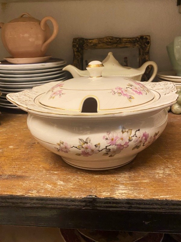 Producto - Sopera Vogt  Flor De Durazno