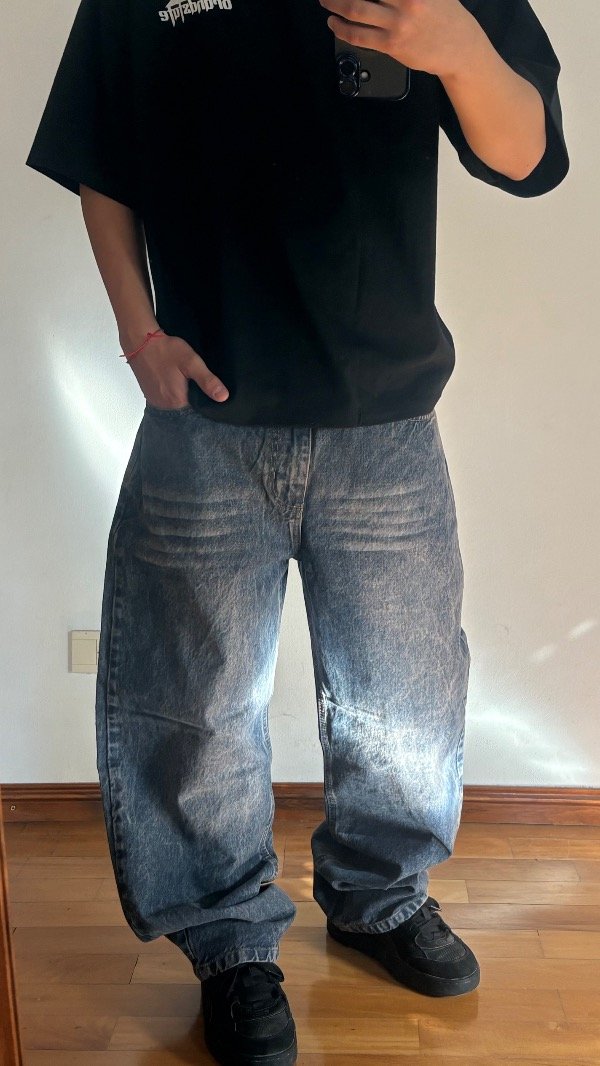 Producto - JEAN BAGGY LOCALIZADO AZUL OXIDO