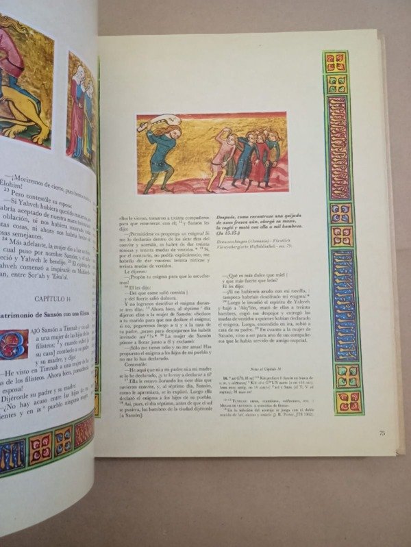 Producto - La biblia - Anónimo - Salvat 1980 - Tapa dura - 8 tomos ilustrados - 3