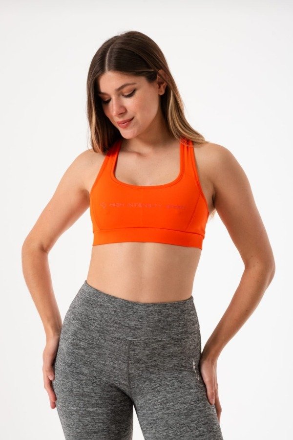 Producto - Top Cruzado naranja