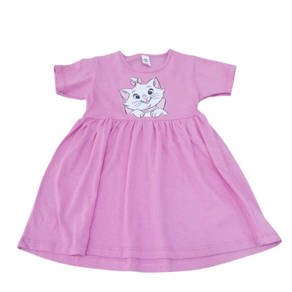 Producto - Vestido Bebá Gatita rosa T5