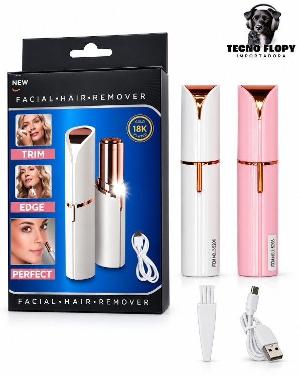 Producto - Depiladora facial recargable