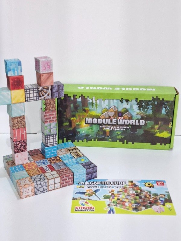 Producto - Bloques cubos magnéticos - 1