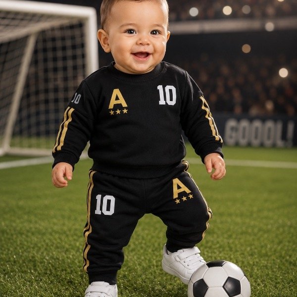 Producto - Conjunto TIERRA DE CAMPEONES línea de bebés talles 4 al 6
