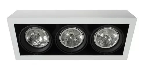 Producto - PLAFON CARDÁNICO P/ 3 AR111 Móvil  C/Zócalo