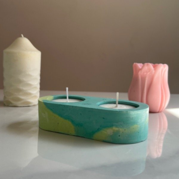 Producto - Porta vela doble