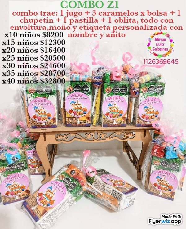 Producto - Combo Plim Plim z1
