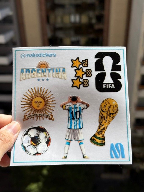 Producto - Planchita Messi