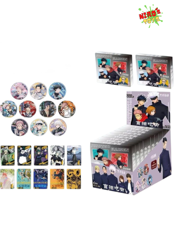 Producto - Jujutsu Kaisen x10 Mod. 10 - Pin Jujutsu Kaisen - Nirostoys