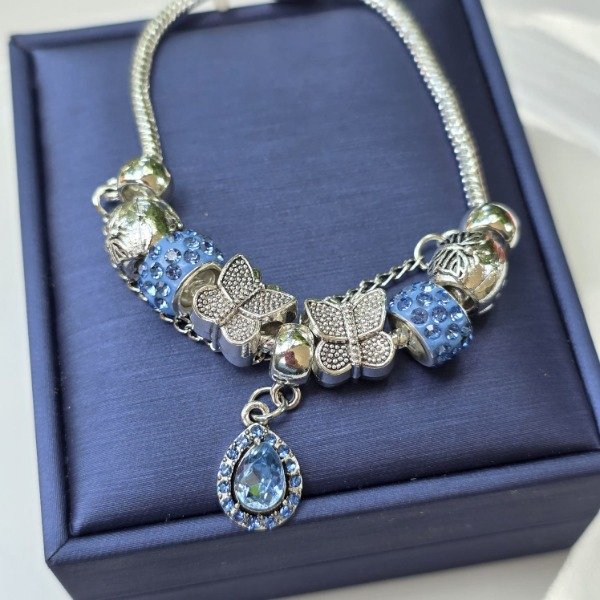 Producto - Pandora acero Blanco gota