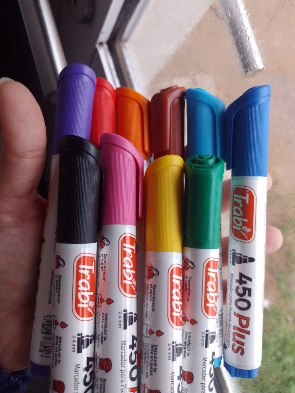 Producto - Marcadores para pizarra recargables Trabi x10