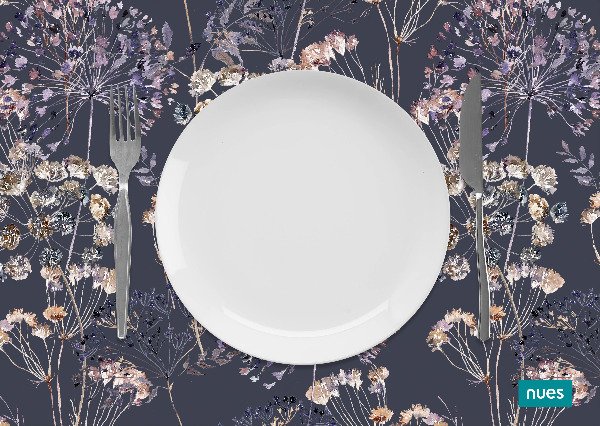 Producto - Set x 4 individuales rectangulares Dandellion oscuro