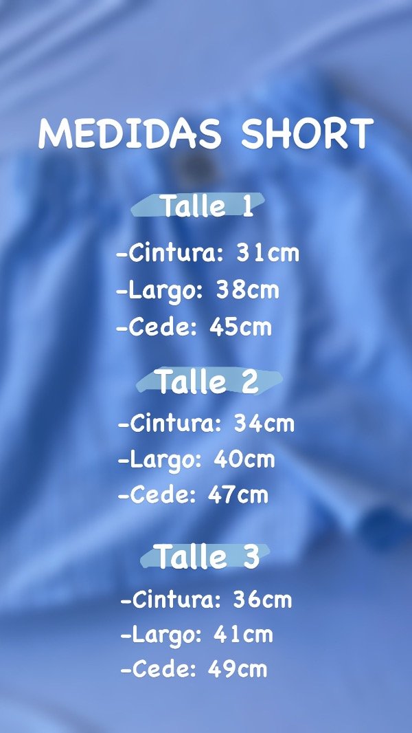 Producto - Combo short de poplin y baby tee de Argentina - 6