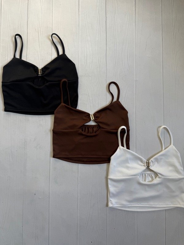 Producto - [5447 1] Top bretel hebilla desmontable microrib