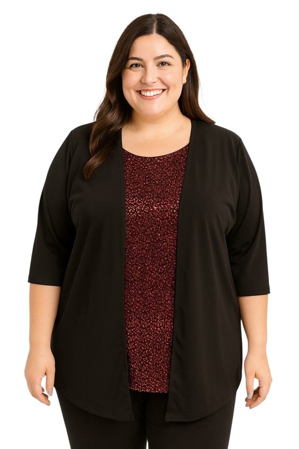 Producto - Art 122 Saco superpuesta ity way brillo