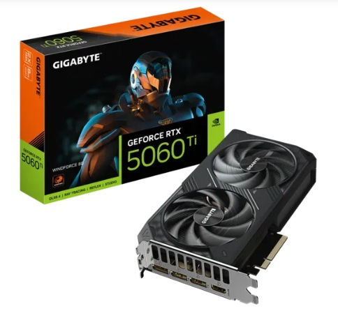 Producto - Placa Pci-E 8gb Nvidia GeForce RTX 5060 TI -ddr7 -128 bits -1x hdmi 2.1b/3x dis