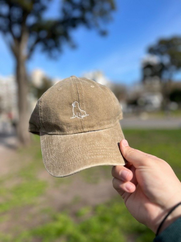 Producto - Gorra lobo marino beige
