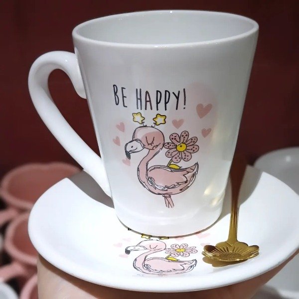 Producto - SET PLATO REDONDO+ TAZA FLAMENCO