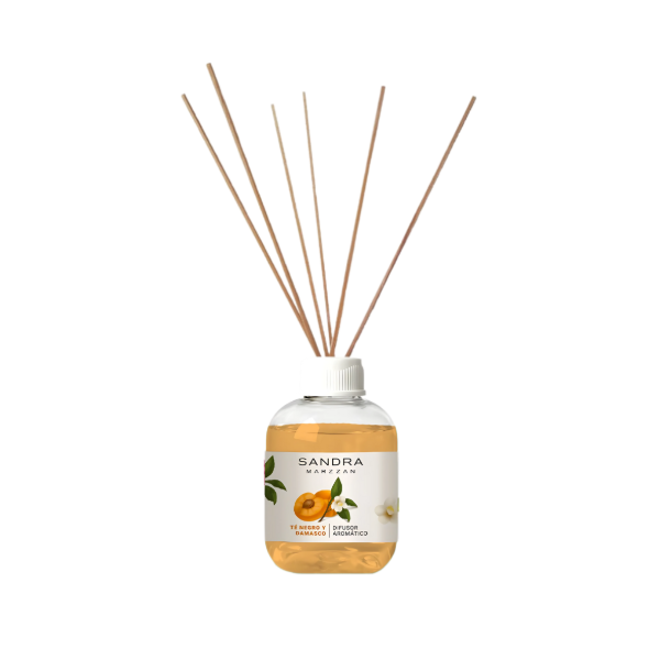 Producto - Difusor Aromatico Te Negro Damasco (con varilla)