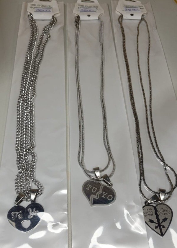 Producto - Dos Cadenas + 2 dijes