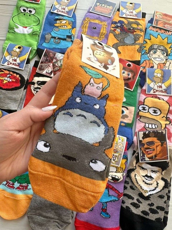 Producto - Soquete Totoro amarillo