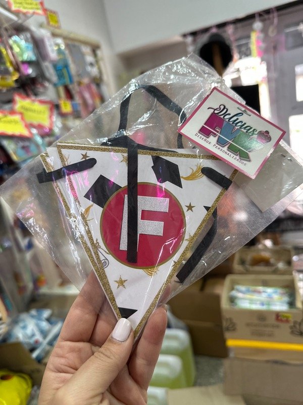 Producto - Banderín triangulo felicidades