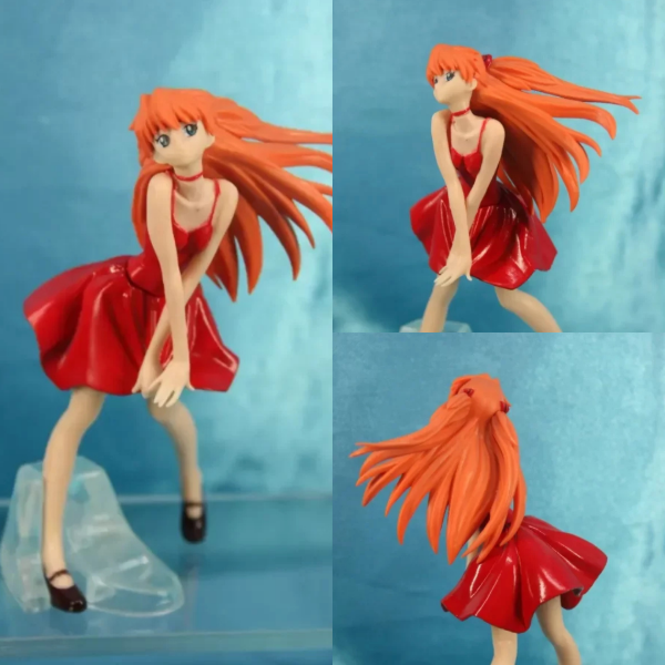 Producto - Asuka Langley Soryu Red Dress Ver. - EVANGELION Mini Gashapon (BANDAI)