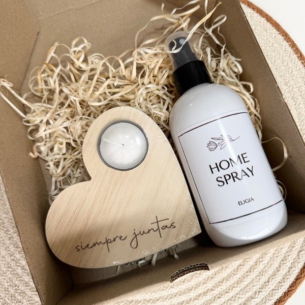 Producto - Box - vela y perfume textil