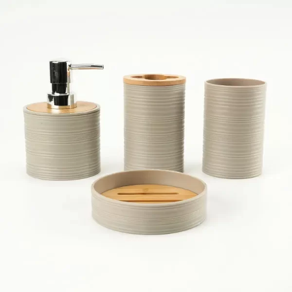 Producto - Set x 4 baño Mist Beige