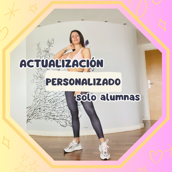 Producto - ACTUALIZACION PLAN PERSONALIZADO (solo alumnas)
