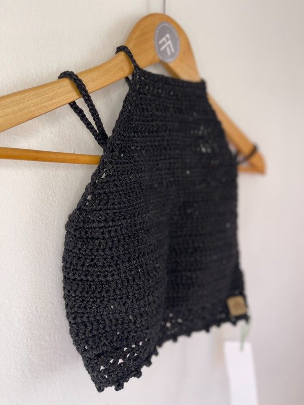 Producto - Pechera lentejuelas negra - 0