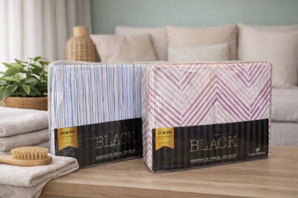Producto - Sabanas Queen Black