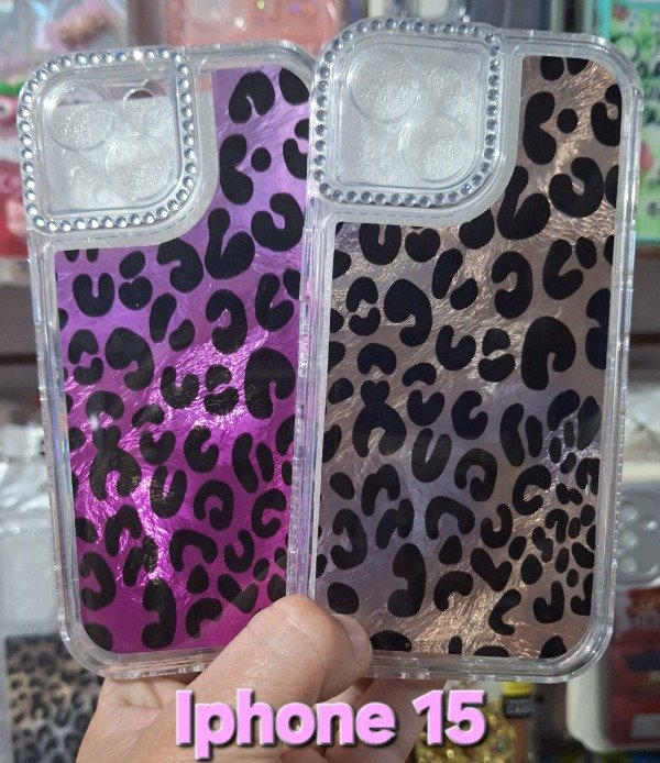 Producto - Fundas reforzadas 360 animal print. IPhone 15