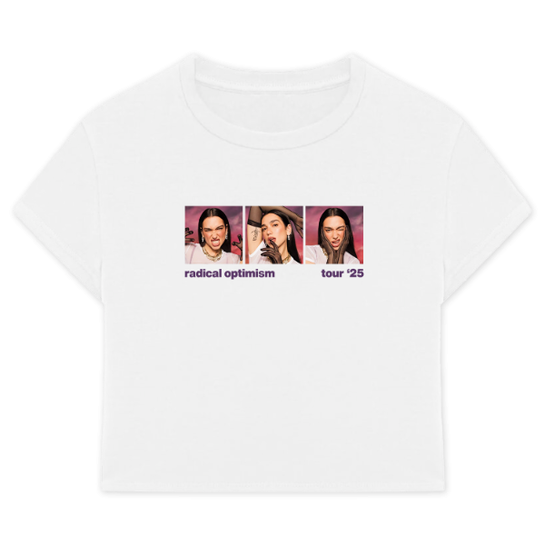 Producto - Baby Tee Dua Lipa Tour '25 - Dua Lipa