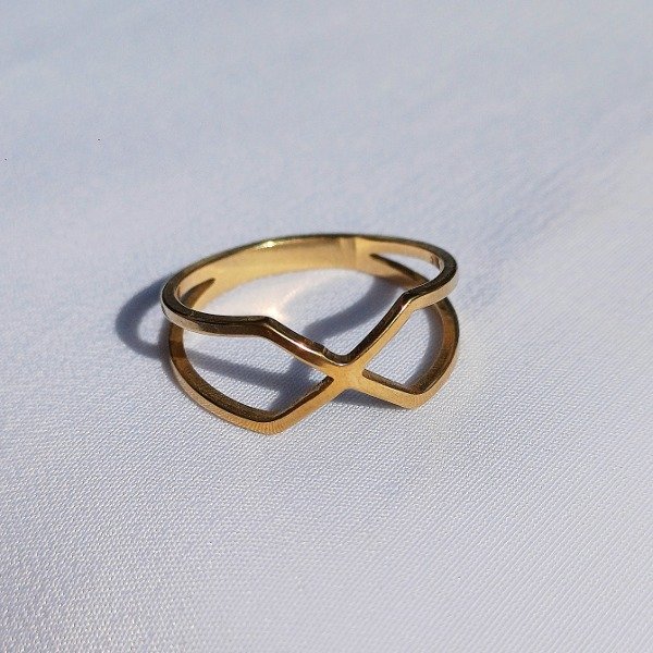 Producto - anillo diana dorado