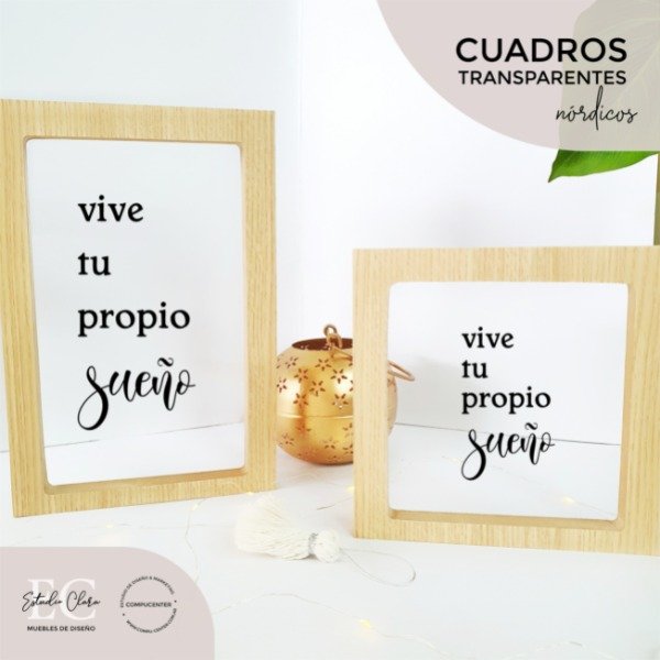 Producto - Cuadro "Vive tu propio sueño"