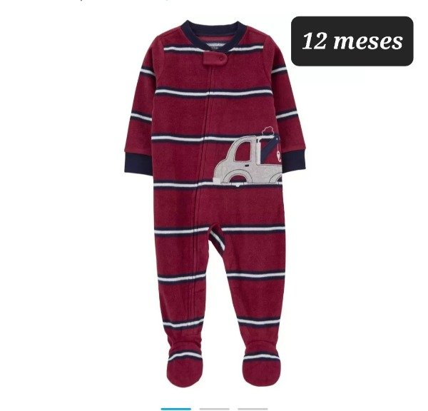 ENTERITO MICROPOLAR carters  talle 12 meses grua