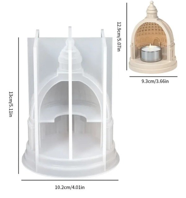 Producto - Molde portavela copula - 8