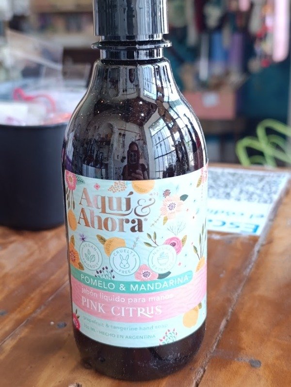 Producto - Jabón liquido PINK CITRUS pomelo y mandarina