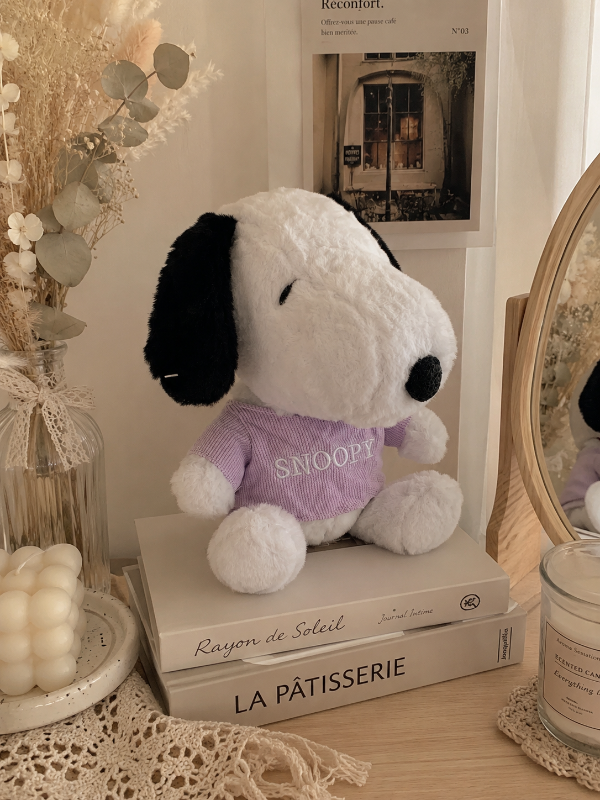 Producto - Peluche Snoopy con remera corderoy