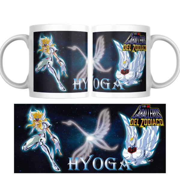 Producto - Taza - Hyoga (Caballeros del zodiaco) - 0