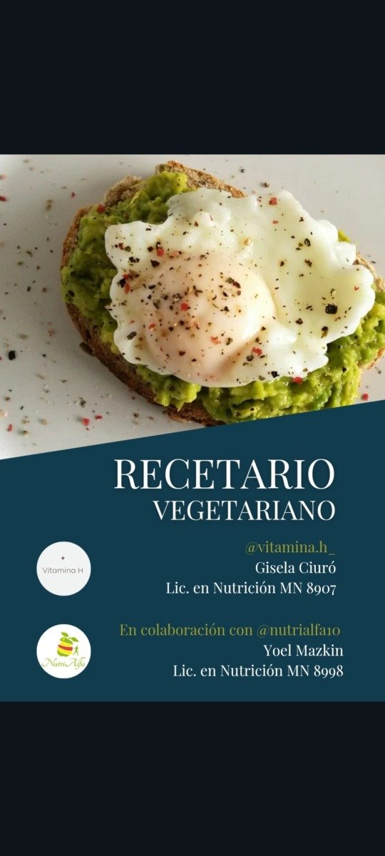 Producto - Recetario Vegetariano