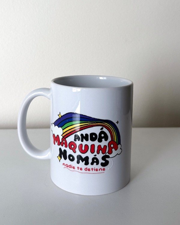 Producto - Taza ANDA MÁQUINA NOMAS - Taza de OKUPAS