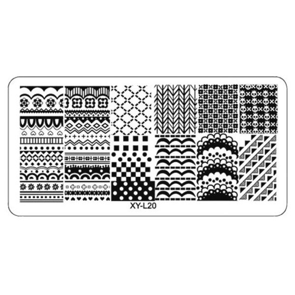 Producto - PLACA STAMPING ACRILICA P8