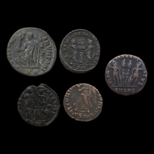 Producto - Lote Nro 4 - Imperio Romano 5 Monedas a clasificar
