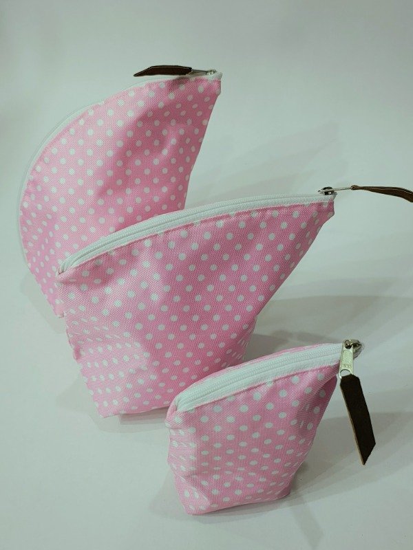 Producto - Set Matero - Rosa a Lunares