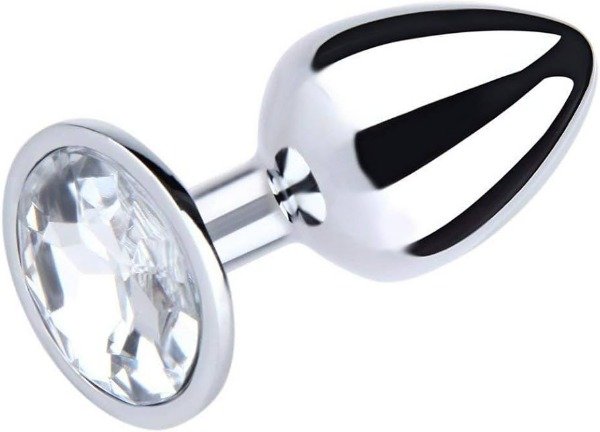 Producto - Plug Anal Joya Redonda Plateada