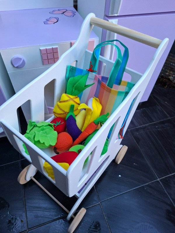 Producto - COCINA GRANDE CON ESTANTE Y PORTA UTENSILIOS HELADERA LAVARROPAS CARRITO COMIDAs - 2